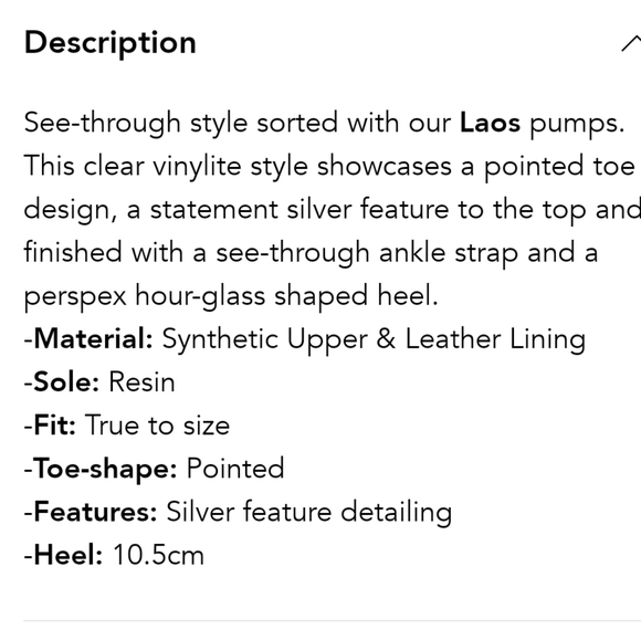 Tony Bianco Laos Clear Vinylite Translucent Jeweled Pointy Toe Heels Size 9 - Picture 16 of 16